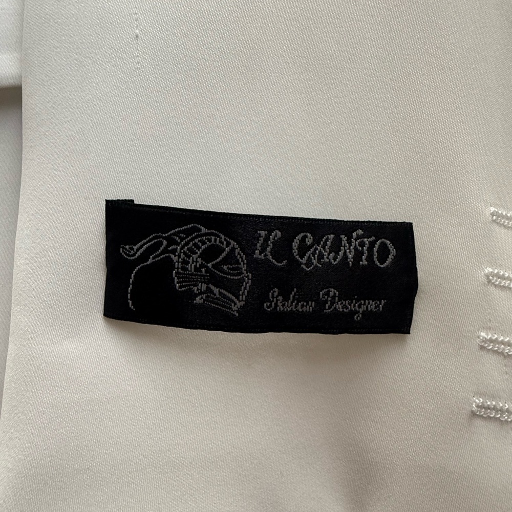 Il Cantos Men's Elegant White Suit 3 piece